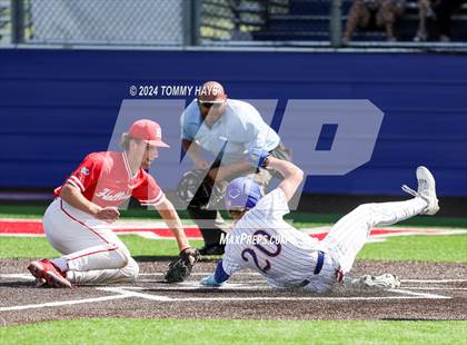 Thumbnail 2 in Holliday vs. Brock (UIL Baseball 3A Region 1 Regional Quarterfinal Playoff Game 1) photogallery.