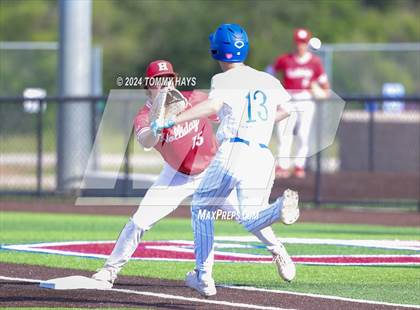 Thumbnail 3 in Holliday vs. Brock (UIL Baseball 3A Region 1 Regional Quarterfinal Playoff Game 1) photogallery.
