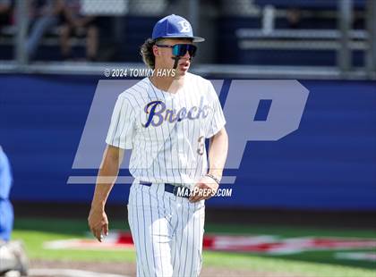 Thumbnail 1 in Holliday vs. Brock (UIL Baseball 3A Region 1 Regional Quarterfinal Playoff Game 1) photogallery.