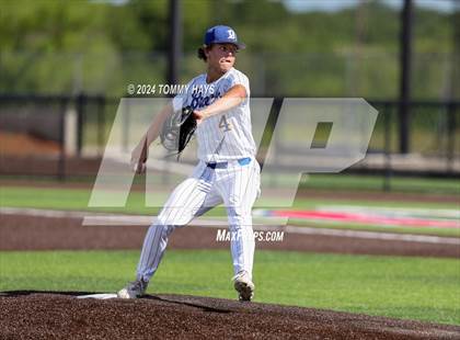 Thumbnail 3 in Holliday vs. Brock (UIL Baseball 3A Region 1 Regional Quarterfinal Playoff Game 1) photogallery.