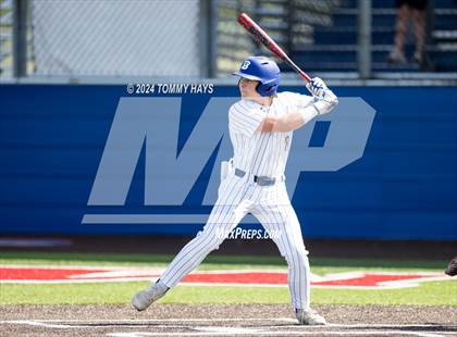 Thumbnail 2 in Holliday vs. Brock (UIL Baseball 3A Region 1 Regional Quarterfinal Playoff Game 1) photogallery.