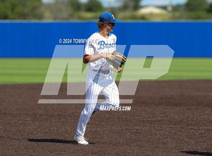 Thumbnail 2 in Holliday vs. Brock (UIL Baseball 3A Region 1 Regional Quarterfinal Playoff Game 1) photogallery.