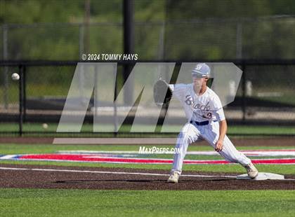 Thumbnail 3 in Holliday vs. Brock (UIL Baseball 3A Region 1 Regional Quarterfinal Playoff Game 1) photogallery.