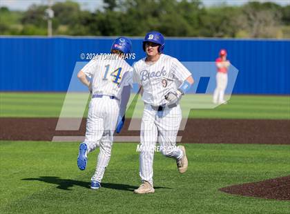 Thumbnail 2 in Holliday vs. Brock (UIL Baseball 3A Region 1 Regional Quarterfinal Playoff Game 1) photogallery.