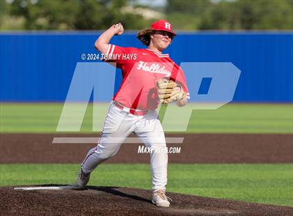 Thumbnail 1 in Holliday vs. Brock (UIL Baseball 3A Region 1 Regional Quarterfinal Playoff Game 1) photogallery.