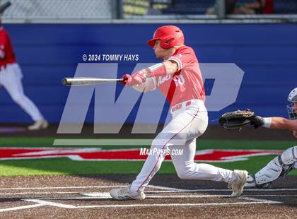 Thumbnail 2 in Holliday vs. Brock (UIL Baseball 3A Region 1 Regional Quarterfinal Playoff Game 1) photogallery.