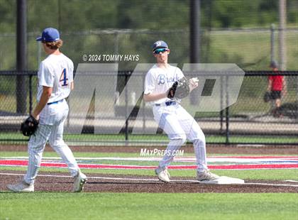 Thumbnail 3 in Holliday vs. Brock (UIL Baseball 3A Region 1 Regional Quarterfinal Playoff Game 1) photogallery.
