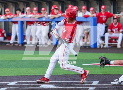 Thumbnail 1 in Holliday vs. Brock (UIL Baseball 3A Region 1 Regional Quarterfinal Playoff Game 1) photogallery.