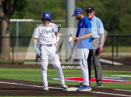 Thumbnail 2 in Holliday vs. Brock (UIL Baseball 3A Region 1 Regional Quarterfinal Playoff Game 1) photogallery.