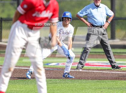 Thumbnail 2 in Holliday vs. Brock (UIL Baseball 3A Region 1 Regional Quarterfinal Playoff Game 1) photogallery.