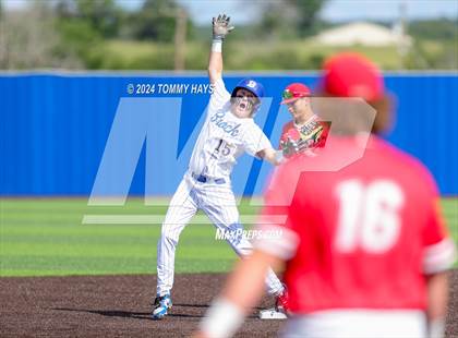 Thumbnail 1 in Holliday vs. Brock (UIL Baseball 3A Region 1 Regional Quarterfinal Playoff Game 1) photogallery.
