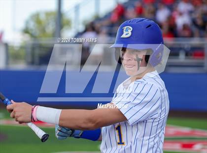 Thumbnail 3 in Holliday vs. Brock (UIL Baseball 3A Region 1 Regional Quarterfinal Playoff Game 1) photogallery.