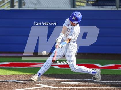 Thumbnail 1 in Holliday vs. Brock (UIL Baseball 3A Region 1 Regional Quarterfinal Playoff Game 1) photogallery.