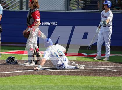 Thumbnail 2 in Holliday vs. Brock (UIL Baseball 3A Region 1 Regional Quarterfinal Playoff Game 1) photogallery.
