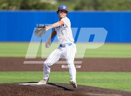Thumbnail 1 in Holliday vs. Brock (UIL Baseball 3A Region 1 Regional Quarterfinal Playoff Game 1) photogallery.