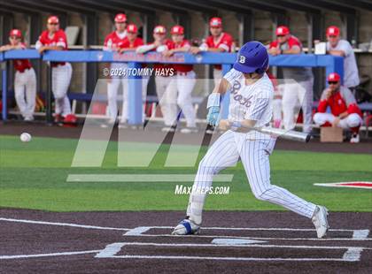 Thumbnail 2 in Holliday vs. Brock (UIL Baseball 3A Region 1 Regional Quarterfinal Playoff Game 1) photogallery.