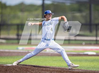 Thumbnail 1 in Holliday vs. Brock (UIL Baseball 3A Region 1 Regional Quarterfinal Playoff Game 1) photogallery.