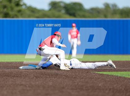 Thumbnail 2 in Holliday vs. Brock (UIL Baseball 3A Region 1 Regional Quarterfinal Playoff Game 1) photogallery.
