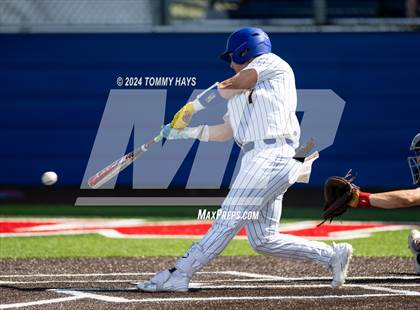 Thumbnail 2 in Holliday vs. Brock (UIL Baseball 3A Region 1 Regional Quarterfinal Playoff Game 1) photogallery.