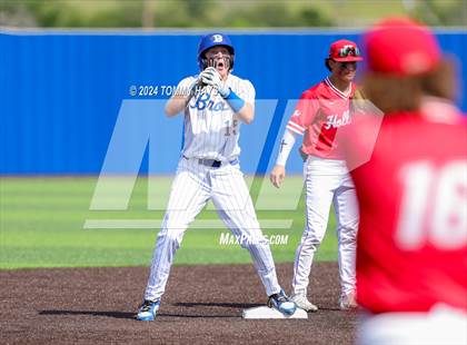 Thumbnail 1 in Holliday vs. Brock (UIL Baseball 3A Region 1 Regional Quarterfinal Playoff Game 1) photogallery.