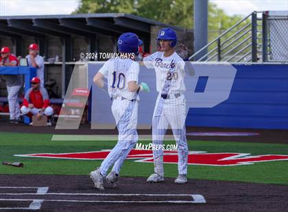 Thumbnail 3 in Holliday vs. Brock (UIL Baseball 3A Region 1 Regional Quarterfinal Playoff Game 1) photogallery.