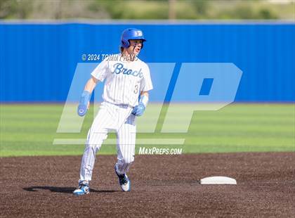 Thumbnail 1 in Holliday vs. Brock (UIL Baseball 3A Region 1 Regional Quarterfinal Playoff Game 1) photogallery.