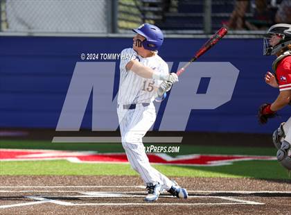 Thumbnail 3 in Holliday vs. Brock (UIL Baseball 3A Region 1 Regional Quarterfinal Playoff Game 1) photogallery.