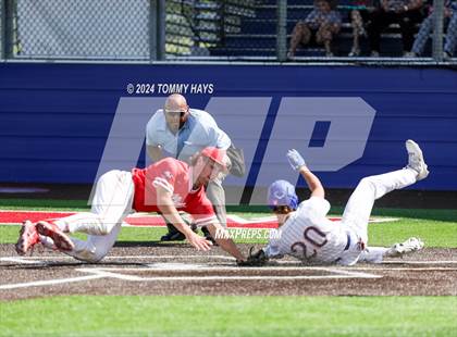 Thumbnail 2 in Holliday vs. Brock (UIL Baseball 3A Region 1 Regional Quarterfinal Playoff Game 1) photogallery.