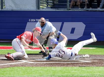 Thumbnail 3 in Holliday vs. Brock (UIL Baseball 3A Region 1 Regional Quarterfinal Playoff Game 1) photogallery.