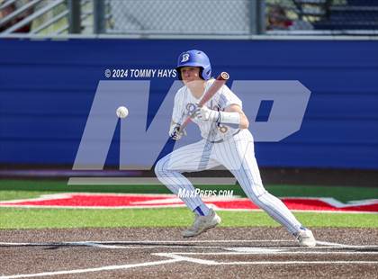 Thumbnail 2 in Holliday vs. Brock (UIL Baseball 3A Region 1 Regional Quarterfinal Playoff Game 1) photogallery.