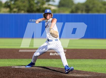 Thumbnail 3 in Holliday vs. Brock (UIL Baseball 3A Region 1 Regional Quarterfinal Playoff Game 1) photogallery.