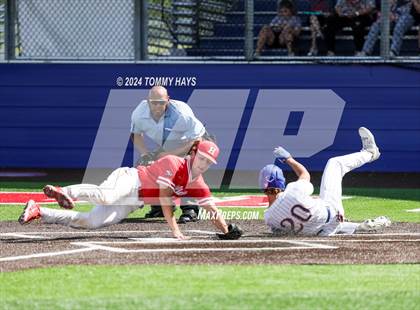 Thumbnail 3 in Holliday vs. Brock (UIL Baseball 3A Region 1 Regional Quarterfinal Playoff Game 1) photogallery.