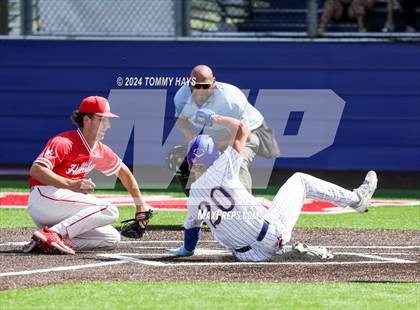 Thumbnail 1 in Holliday vs. Brock (UIL Baseball 3A Region 1 Regional Quarterfinal Playoff Game 1) photogallery.