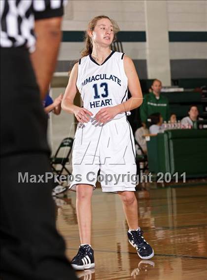 Thumbnail 2 in Immaculate Heart vs. Louisville (Pioneer Shootout) photogallery.