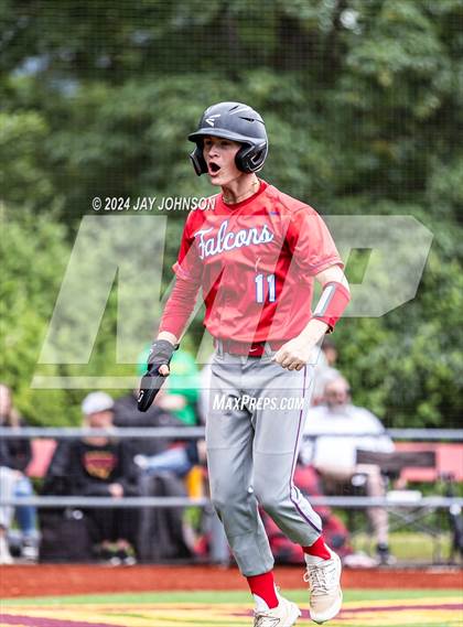 Thumbnail 1 in La Salle @ Crescent Valley (OSAA 5A Round 1) photogallery.