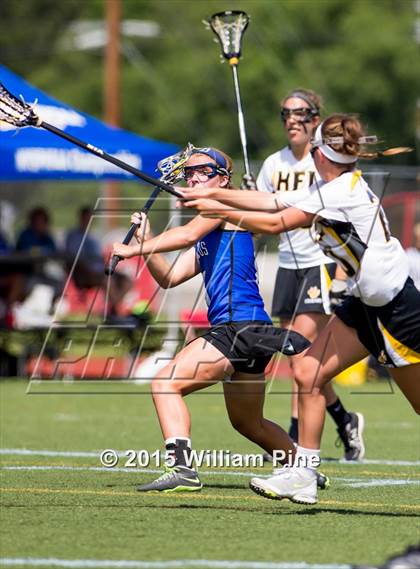 Thumbnail 1 in Bronxville vs. Honeoye Falls-Lima (NYSPHSAA Class C Semifinal) photogallery.