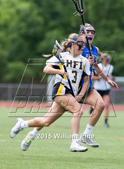 Thumbnail 3 in Bronxville vs. Honeoye Falls-Lima (NYSPHSAA Class C Semifinal) photogallery.