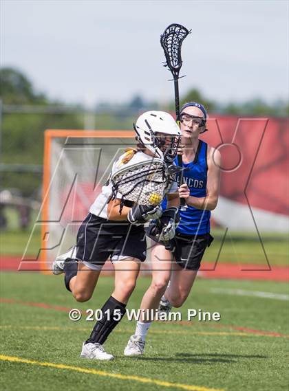 Thumbnail 3 in Bronxville vs. Honeoye Falls-Lima (NYSPHSAA Class C Semifinal) photogallery.