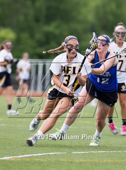 Thumbnail 2 in Bronxville vs. Honeoye Falls-Lima (NYSPHSAA Class C Semifinal) photogallery.