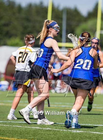 Thumbnail 3 in Bronxville vs. Honeoye Falls-Lima (NYSPHSAA Class C Semifinal) photogallery.