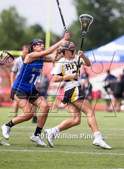Thumbnail 2 in Bronxville vs. Honeoye Falls-Lima (NYSPHSAA Class C Semifinal) photogallery.
