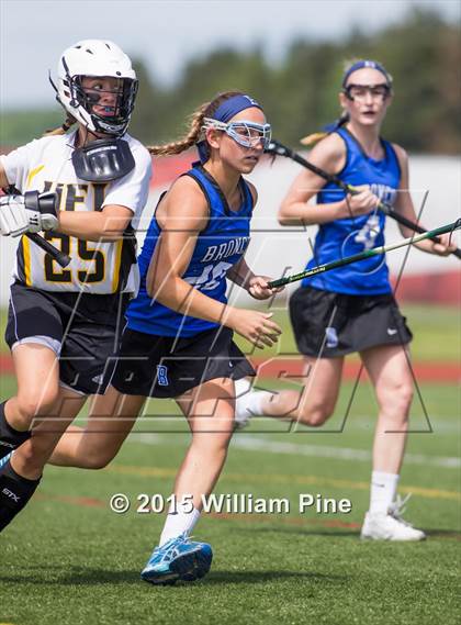 Thumbnail 3 in Bronxville vs. Honeoye Falls-Lima (NYSPHSAA Class C Semifinal) photogallery.