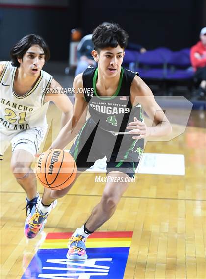 Thumbnail 1 in Phoenix Christian vs. Rancho Solano Prep (AIA 2A Semifinal) photogallery.