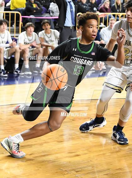Thumbnail 2 in Phoenix Christian vs. Rancho Solano Prep (AIA 2A Semifinal) photogallery.