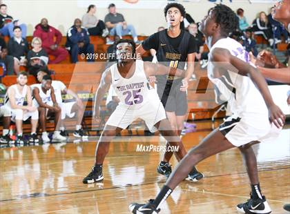 Thumbnail 2 in Goose Creek vs First Baptist School (Rotary Roundball Classic) photogallery.