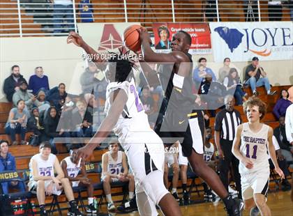 Thumbnail 1 in Goose Creek vs First Baptist School (Rotary Roundball Classic) photogallery.
