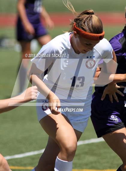 Thumbnail 3 in Bishop Miege vs. Louisburg (KSHSAA 4-1A Final) photogallery.