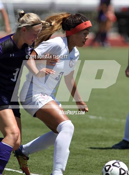 Thumbnail 3 in Bishop Miege vs. Louisburg (KSHSAA 4-1A Final) photogallery.