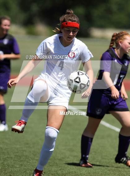 Thumbnail 3 in Bishop Miege vs. Louisburg (KSHSAA 4-1A Final) photogallery.