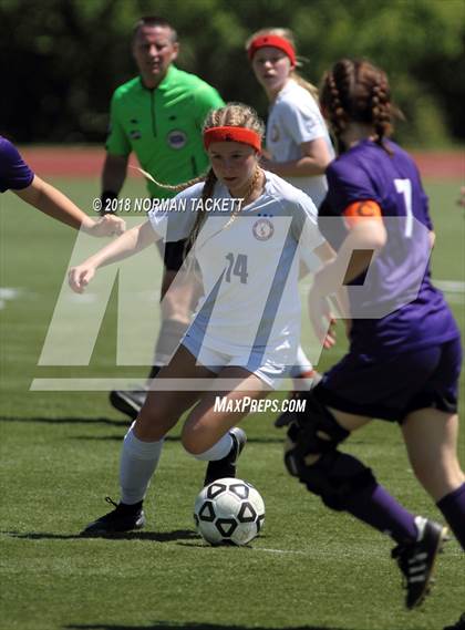 Thumbnail 3 in Bishop Miege vs. Louisburg (KSHSAA 4-1A Final) photogallery.